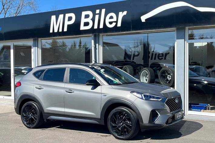 Grå Hyundai Tucson fra 2020