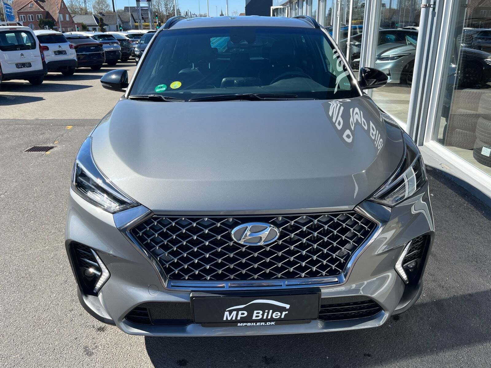 Grå Hyundai Tucson fra 2020