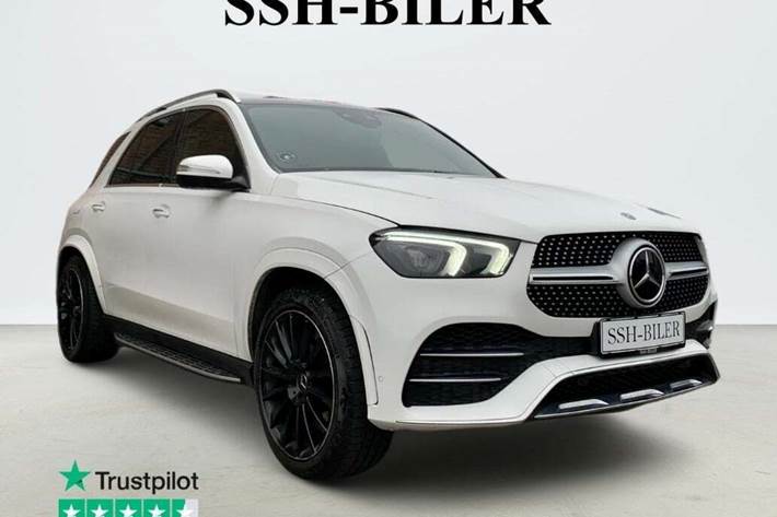 Hvid Mercedes GLE350 de fra 2022