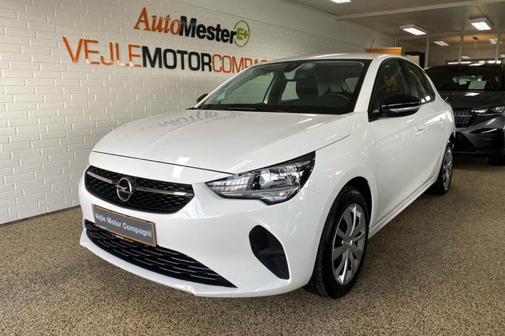 Hvid Opel Corsa-e fra 2021