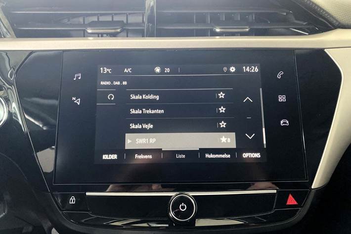 Hvid Opel Corsa-e fra 2021