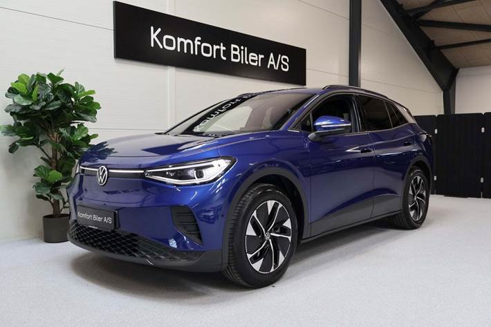 Blå VW ID.4 fra 2025