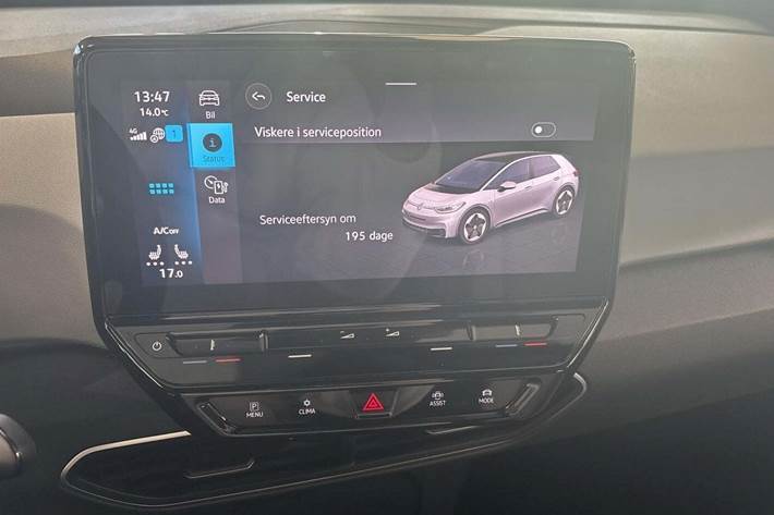 Grå VW ID.3 fra 2022