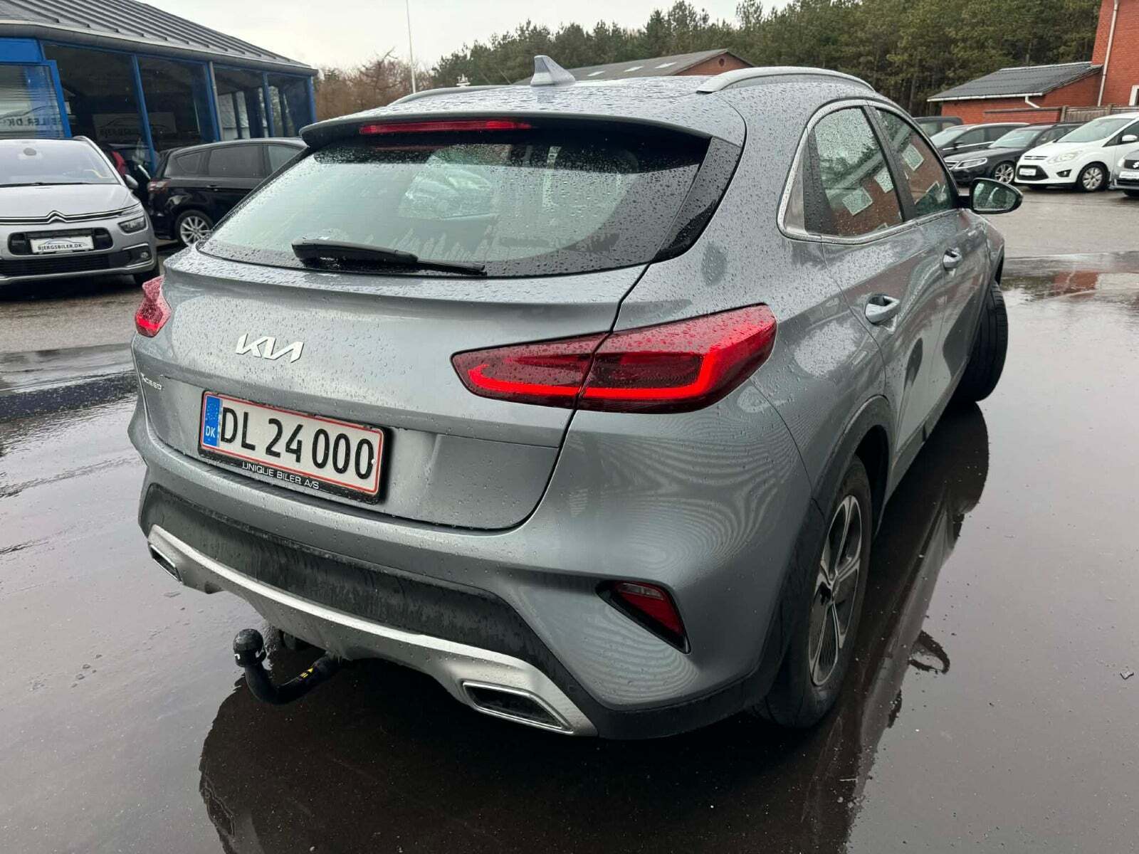 Sølv Kia XCeed fra 2022