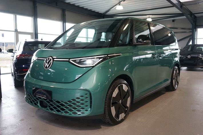 Turquoise VW ID.Buzz fra 2024