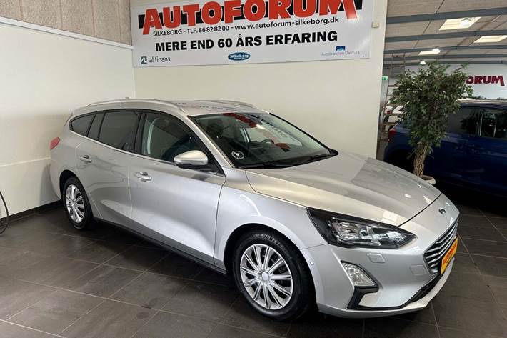 Sølv Ford Focus fra 2021
