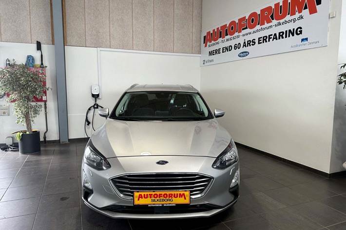 Sølv Ford Focus fra 2021