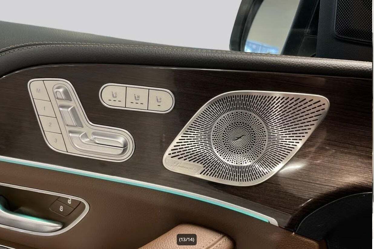 Hvid Mercedes GLE350 de fra 2024