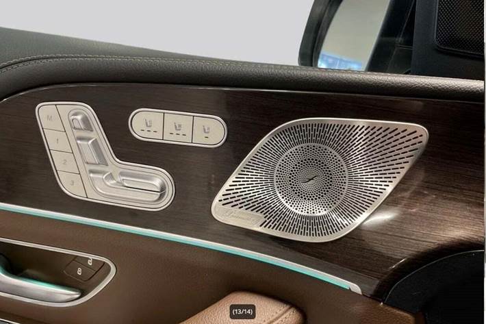 Hvid Mercedes GLE350 de fra 2024