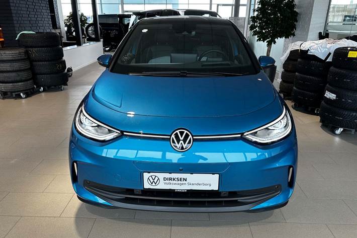 Blå VW ID.3 fra 2025