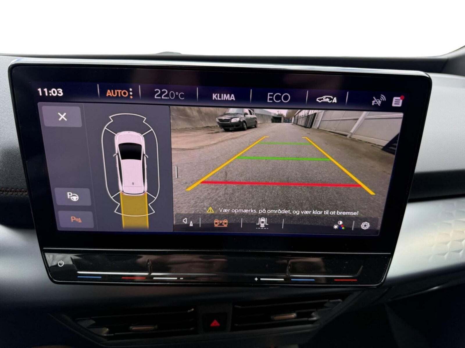 Blå Cupra Born fra 2022