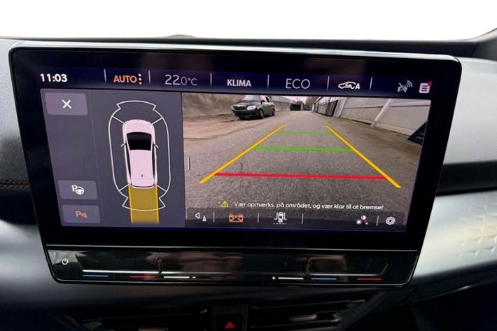 Blå Cupra Born fra 2022