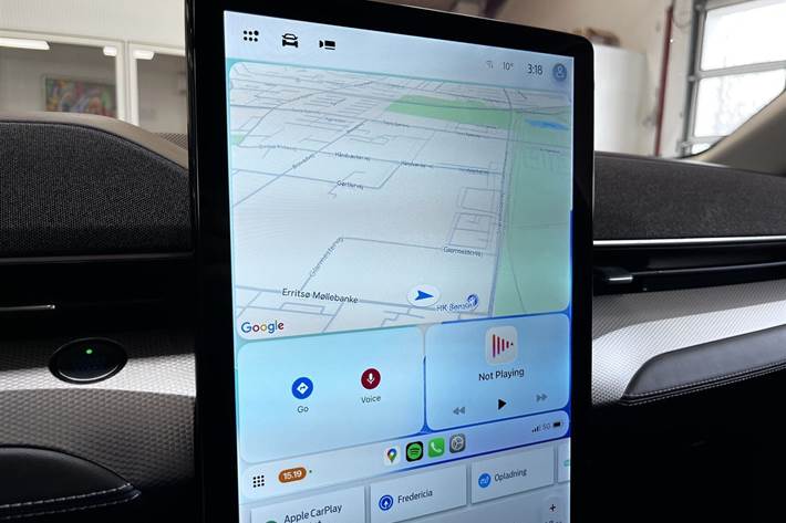 Grå Ford Mustang Mach-E fra 2021