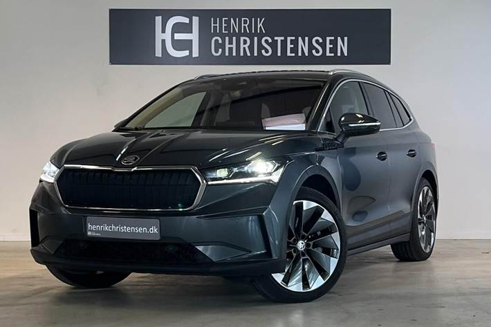 Sort Skoda Enyaq fra 2021