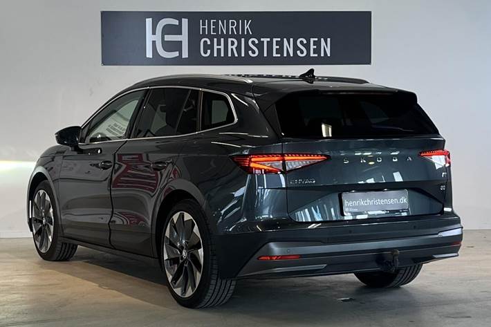 Sort Skoda Enyaq fra 2021