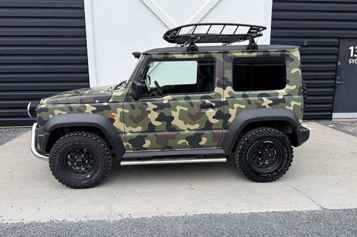 Sølv Suzuki Jimny fra 2021