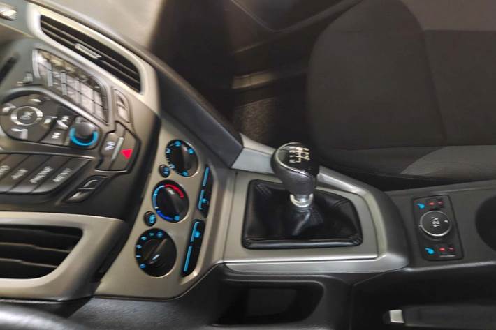 Gul Ford Focus fra 2011