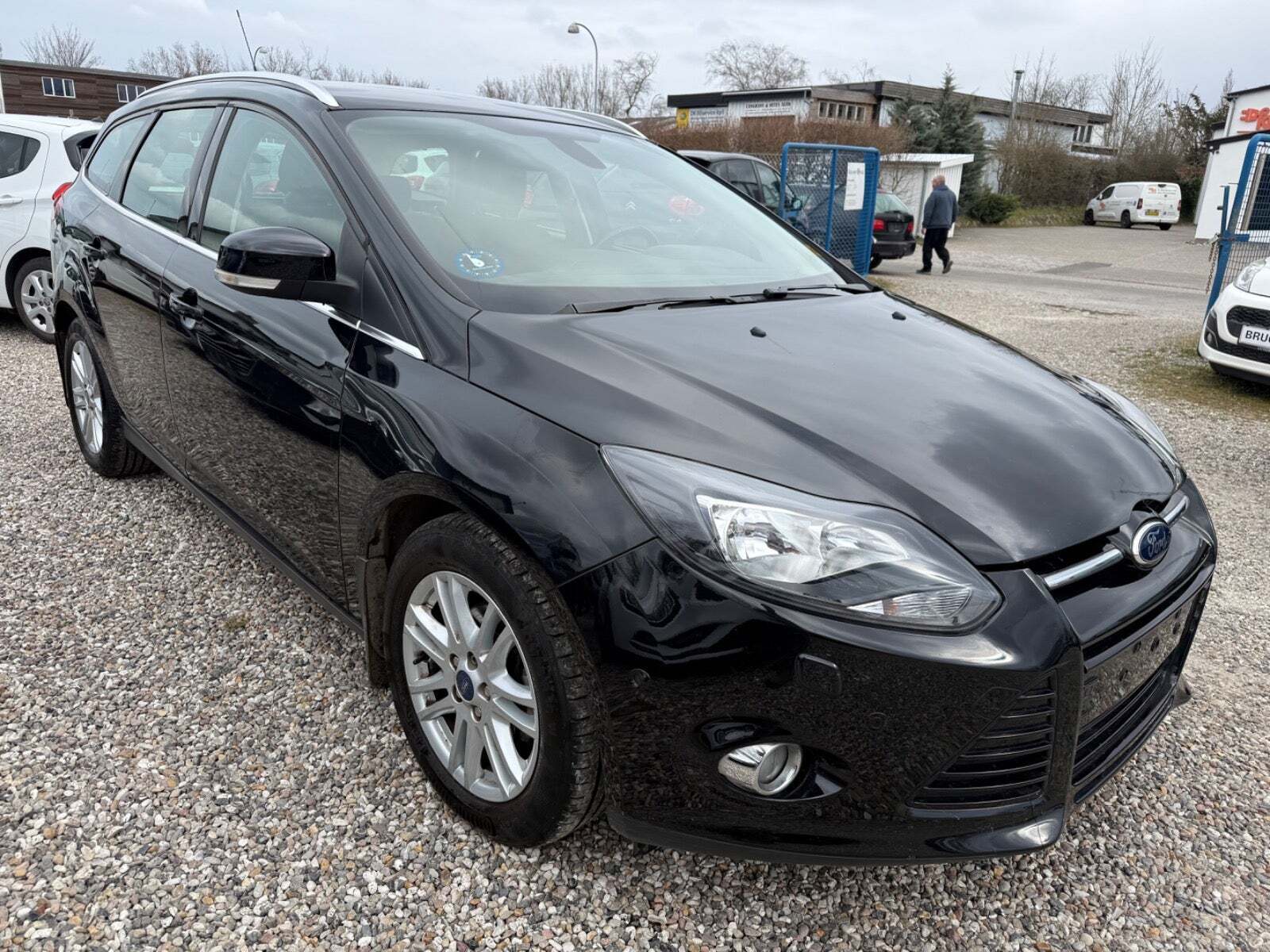 Sort Ford Focus fra 2012