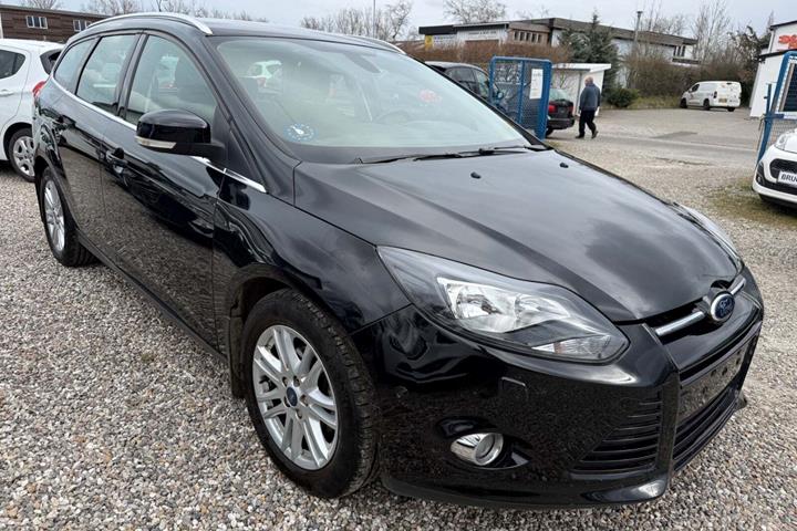 Sort Ford Focus fra 2012