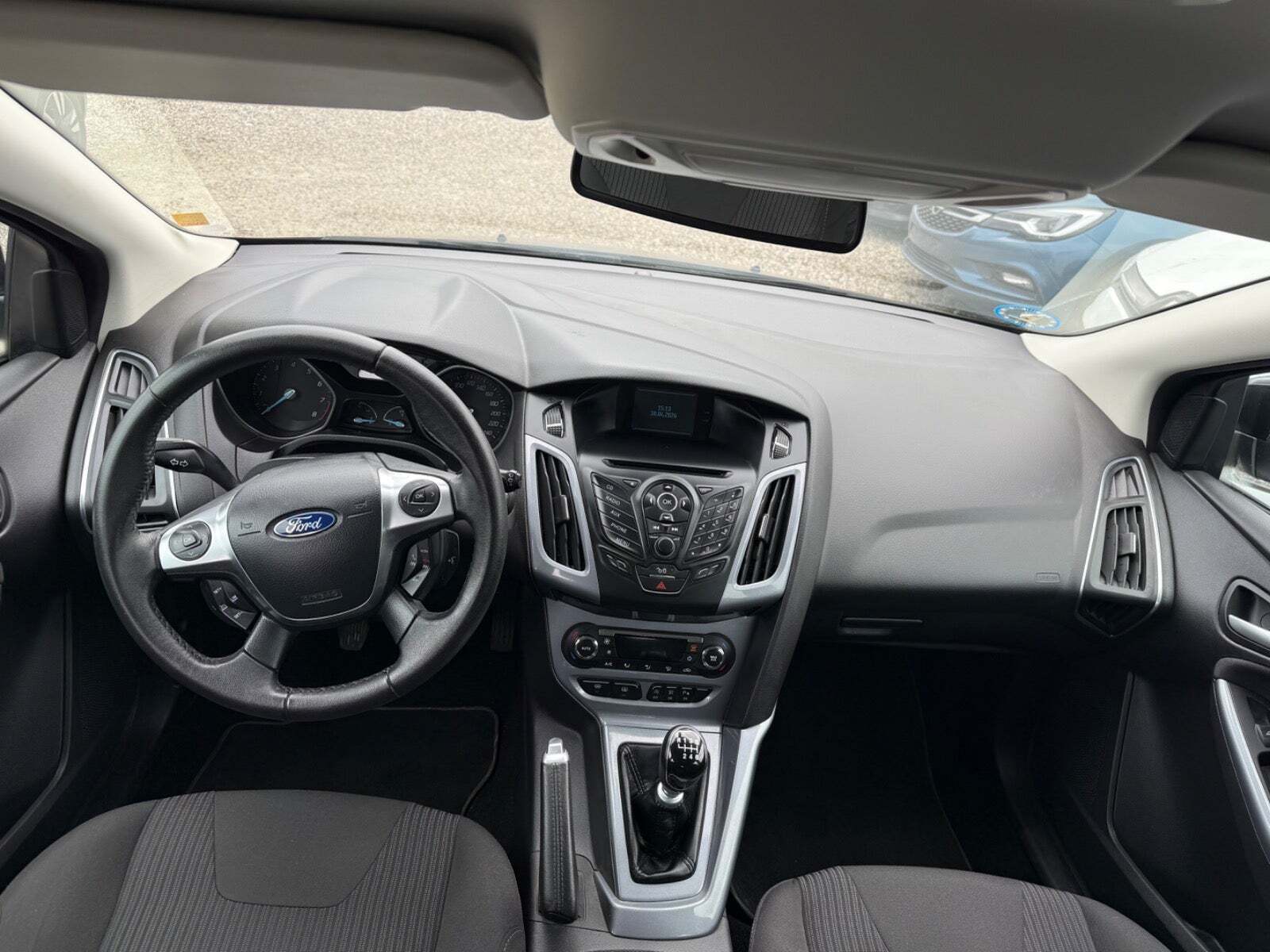 Sort Ford Focus fra 2012