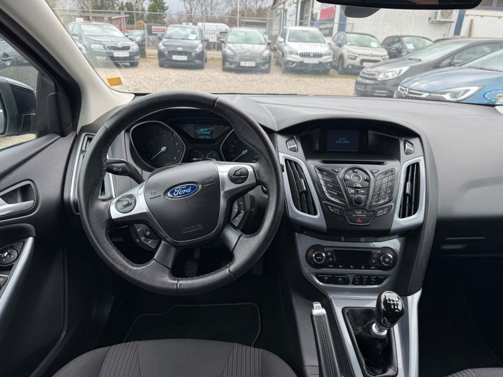 Sort Ford Focus fra 2012