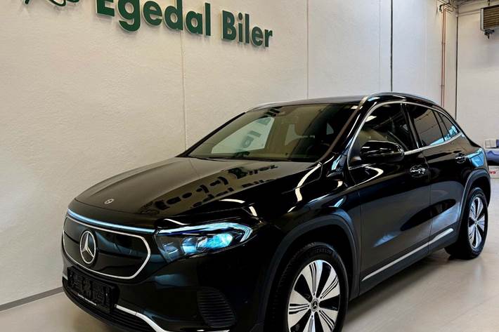 Sort Mercedes EQA250 fra 2022