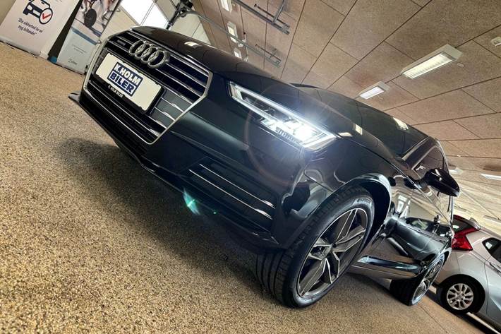 Sort Audi A4 fra 2016