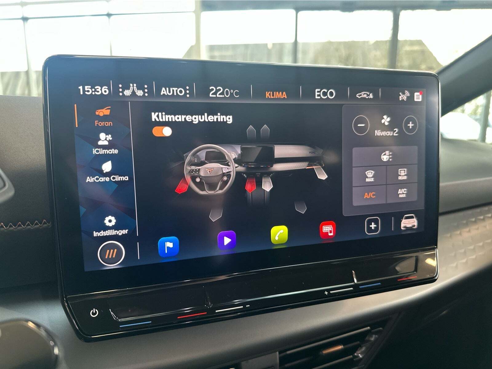 Sølv Cupra Born fra 2024