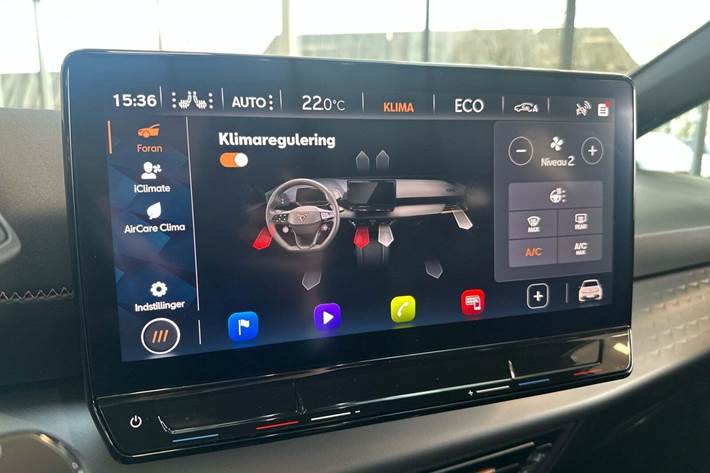 Sølv Cupra Born fra 2024