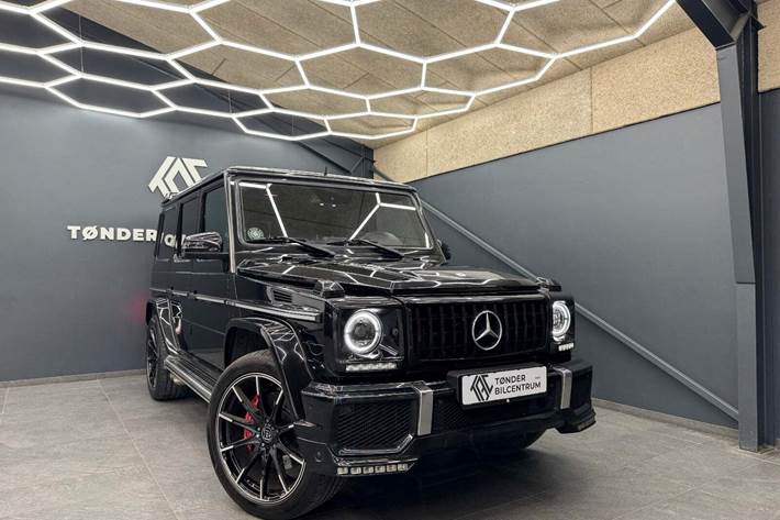 Sort Mercedes G63 fra 2014