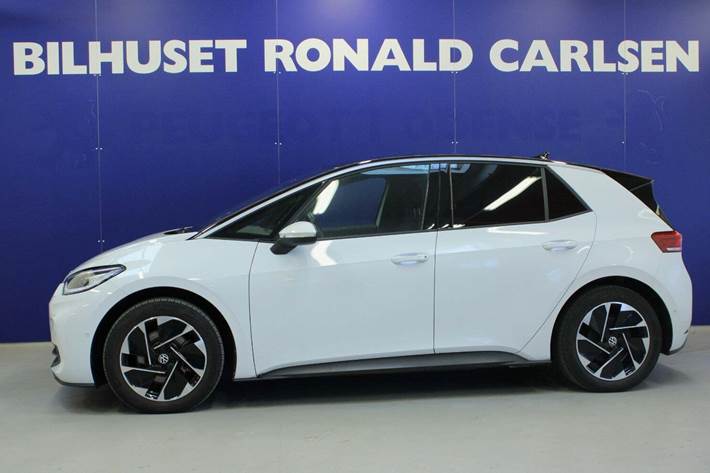 Hvid VW ID.3 fra 2025