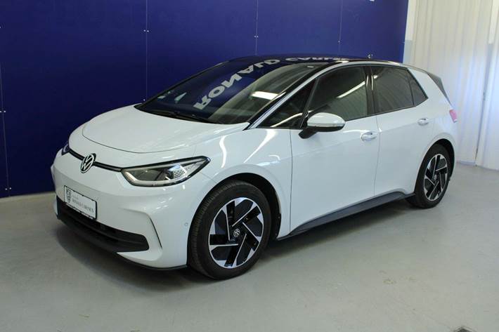 Hvid VW ID.3 fra 2025