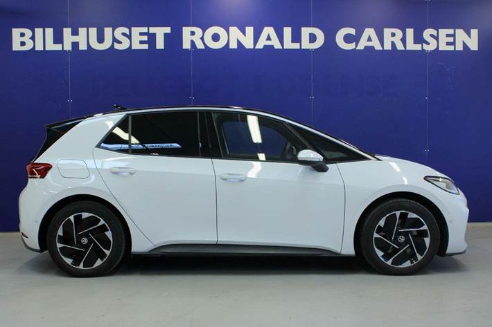 Hvid VW ID.3 fra 2025