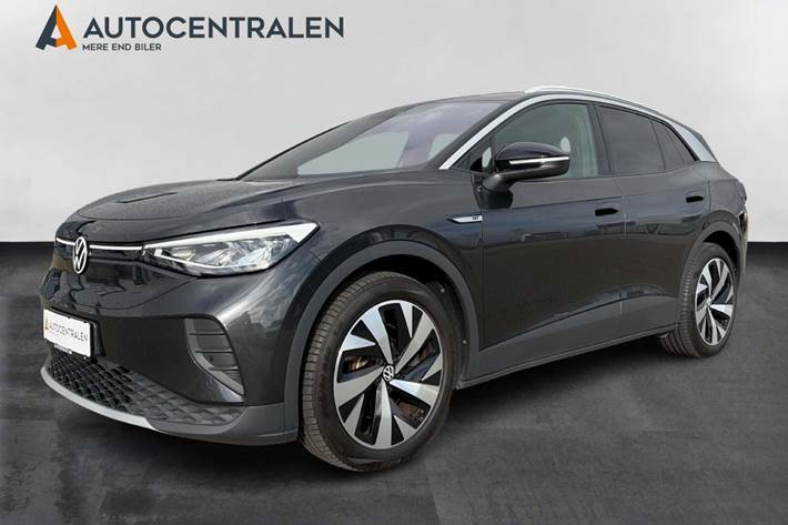 Grå VW ID.4 fra 2021 set udefra