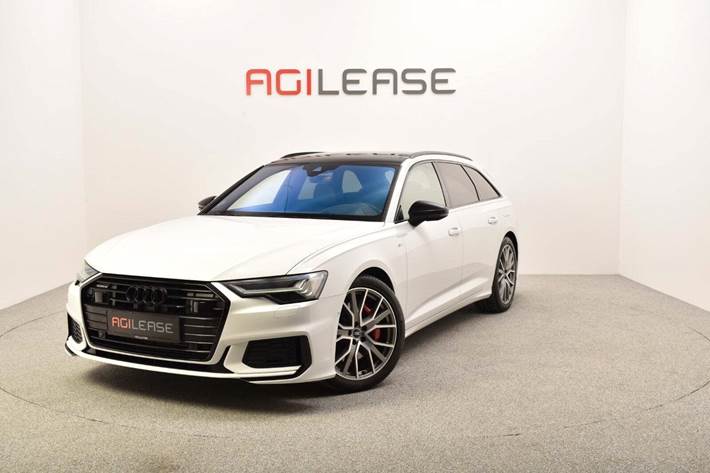 Hvid Audi A6 fra 2020