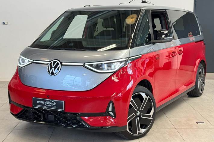 Rød VW ID.Buzz fra 2025