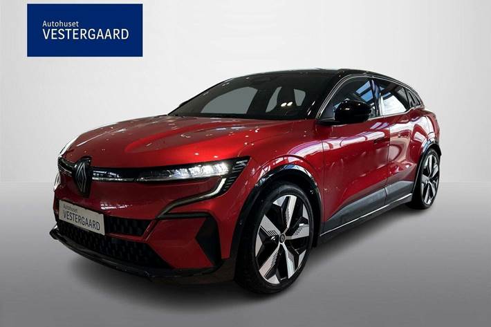Rød Renault Megane E-Tech fra 2022