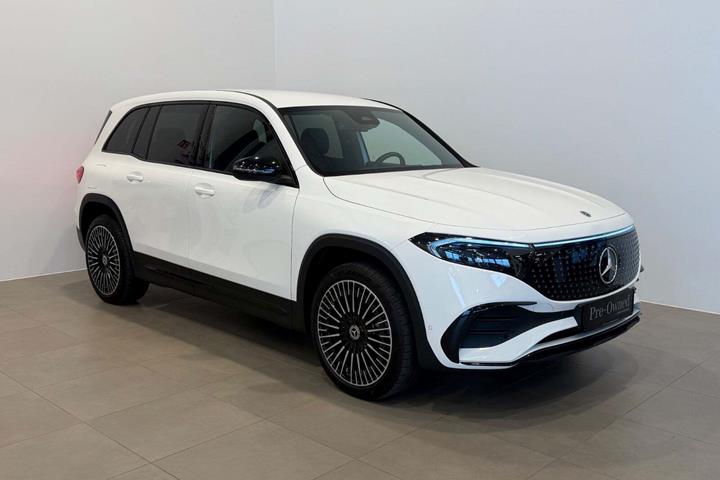 Hvid Mercedes EQB250+ fra 2025