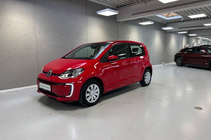 Rød VW e-up fra 2021