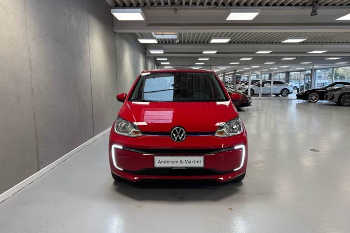 Rød VW e-up fra 2021