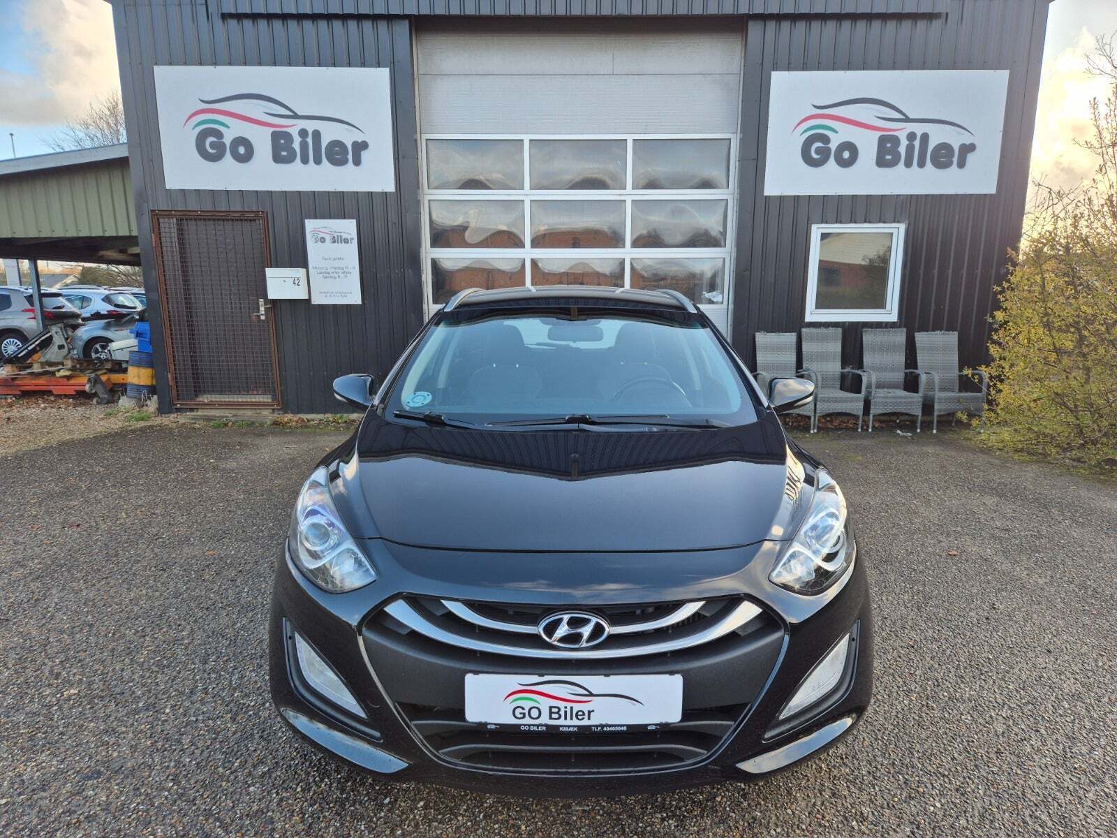 Grøn Hyundai i30 fra 2015