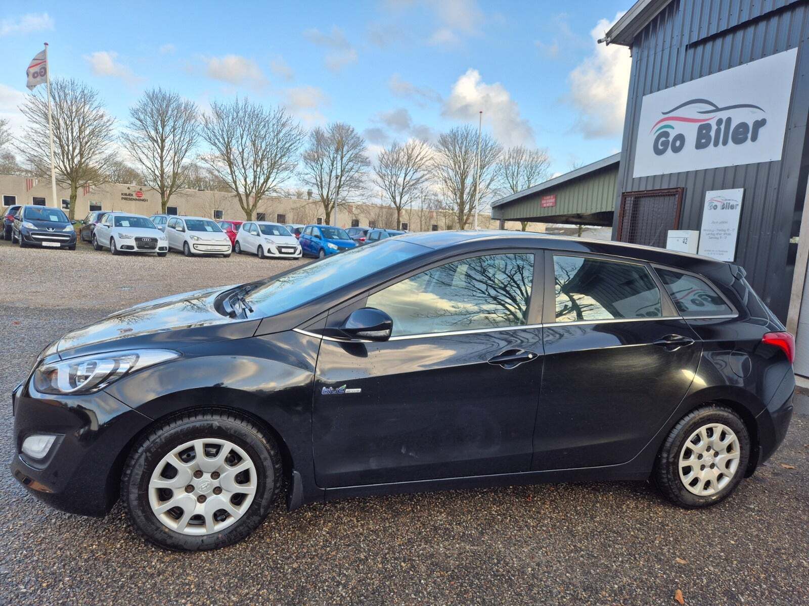 Grøn Hyundai i30 fra 2015