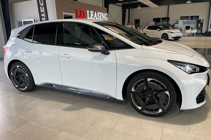 Hvid Cupra Born fra 2025