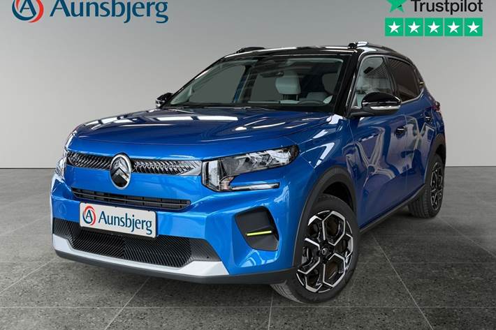 Blå Citroën ë-C3 fra 2025