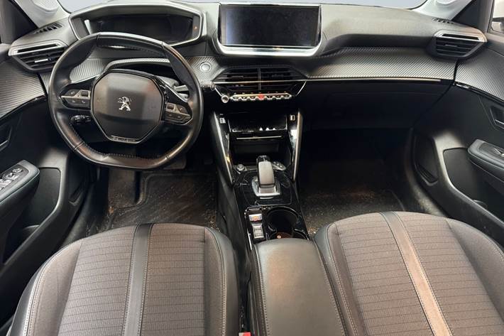 Hvid Peugeot e-208 fra 2020
