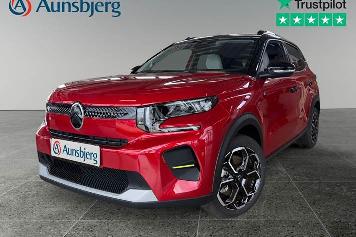 Rød Citroën ë-C3 fra 2024