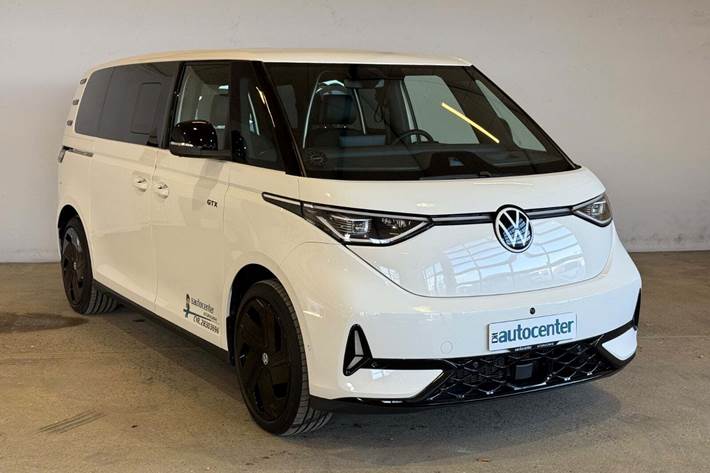 Hvid VW ID.Buzz fra 2026 set udefra