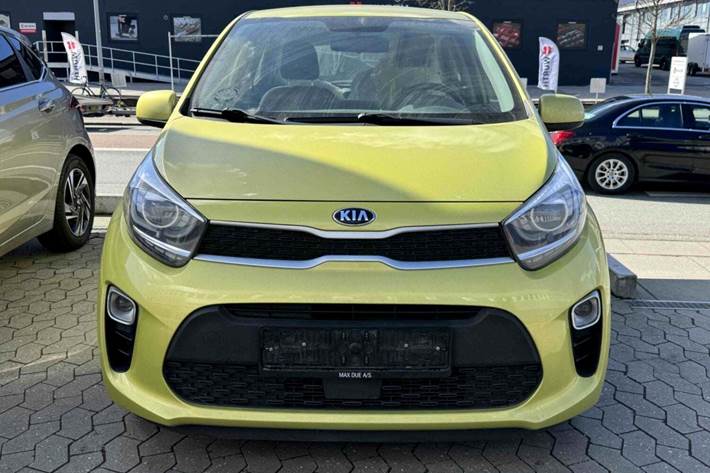 Gul Kia Picanto fra 2020