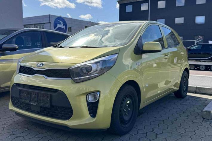 Gul Kia Picanto fra 2020