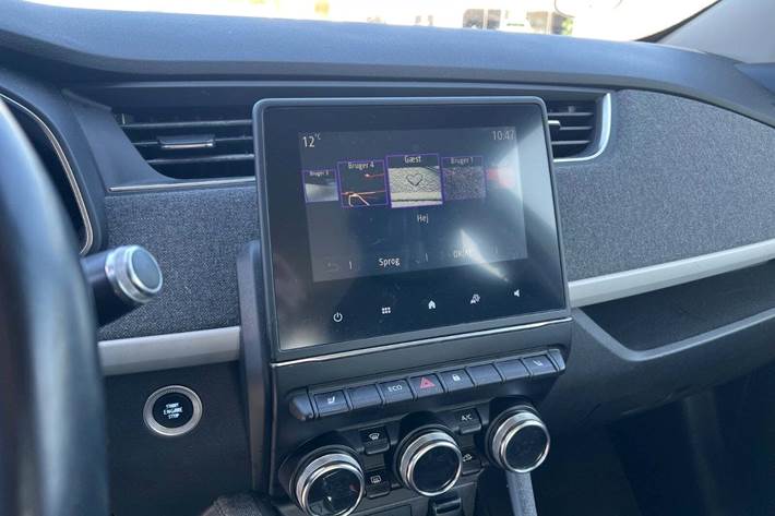 Sølv Renault Zoe fra 2019